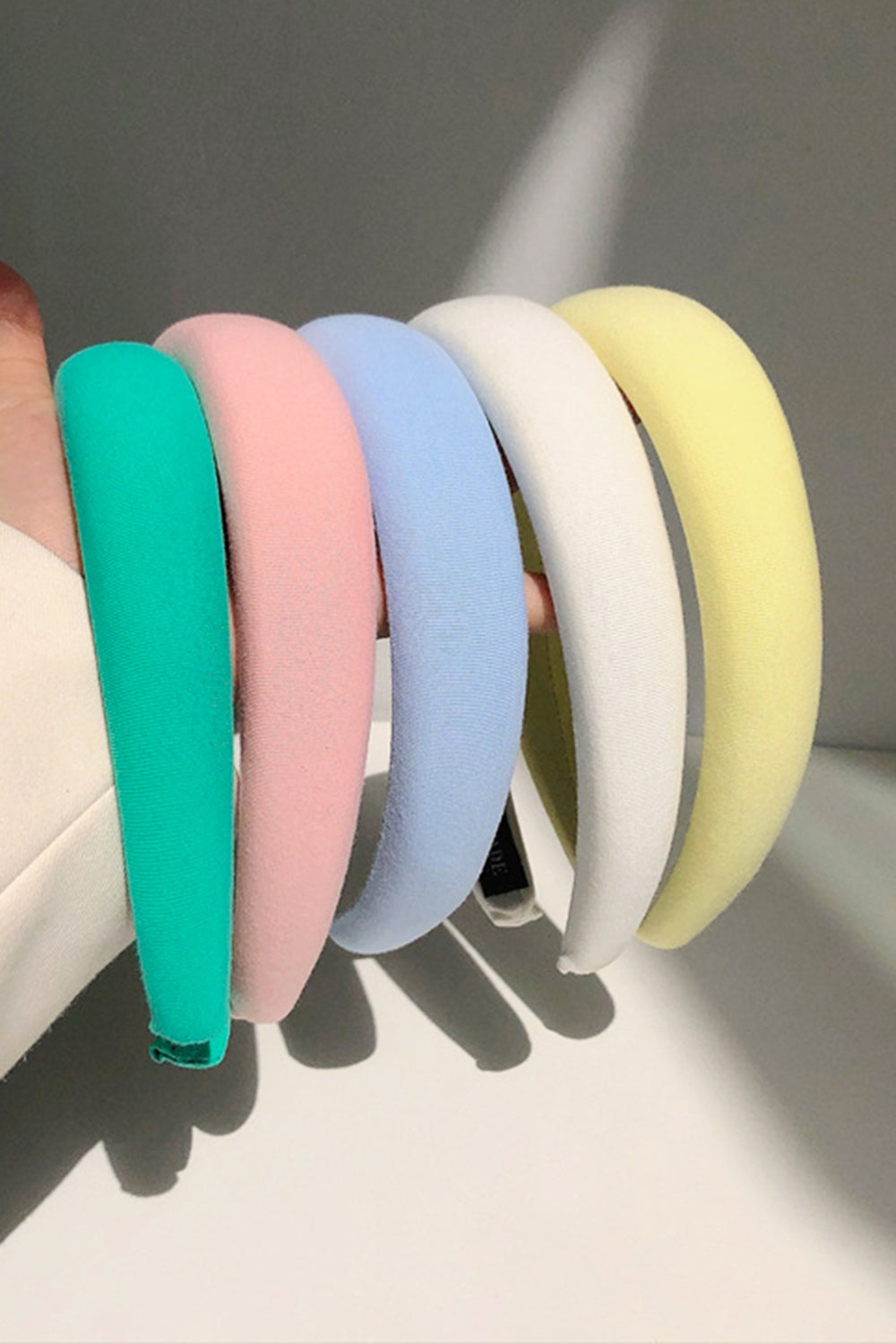 Solid Polyester Wide Headband bracelet