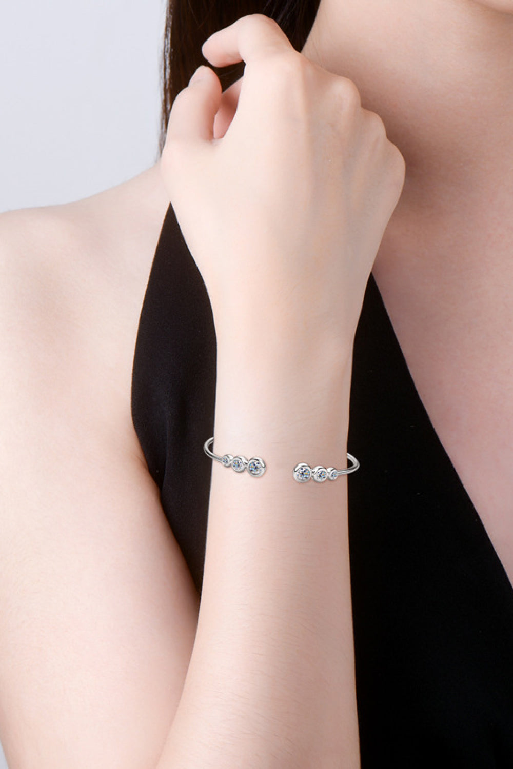 Elegant 1.8 Carat Moissanite Bracelet | 925 Sterling Silver Jewelry