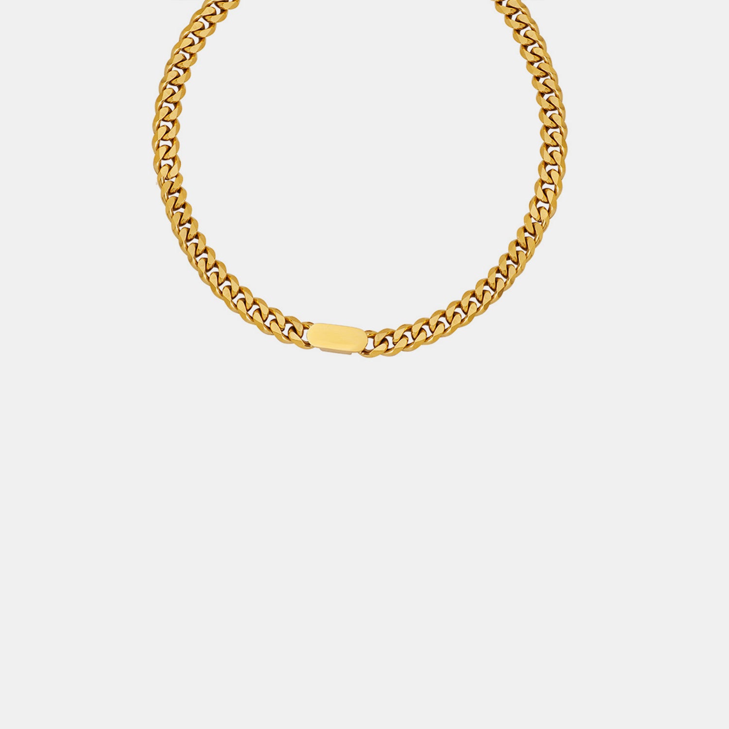 118K Gold-Plated Chain Necklace