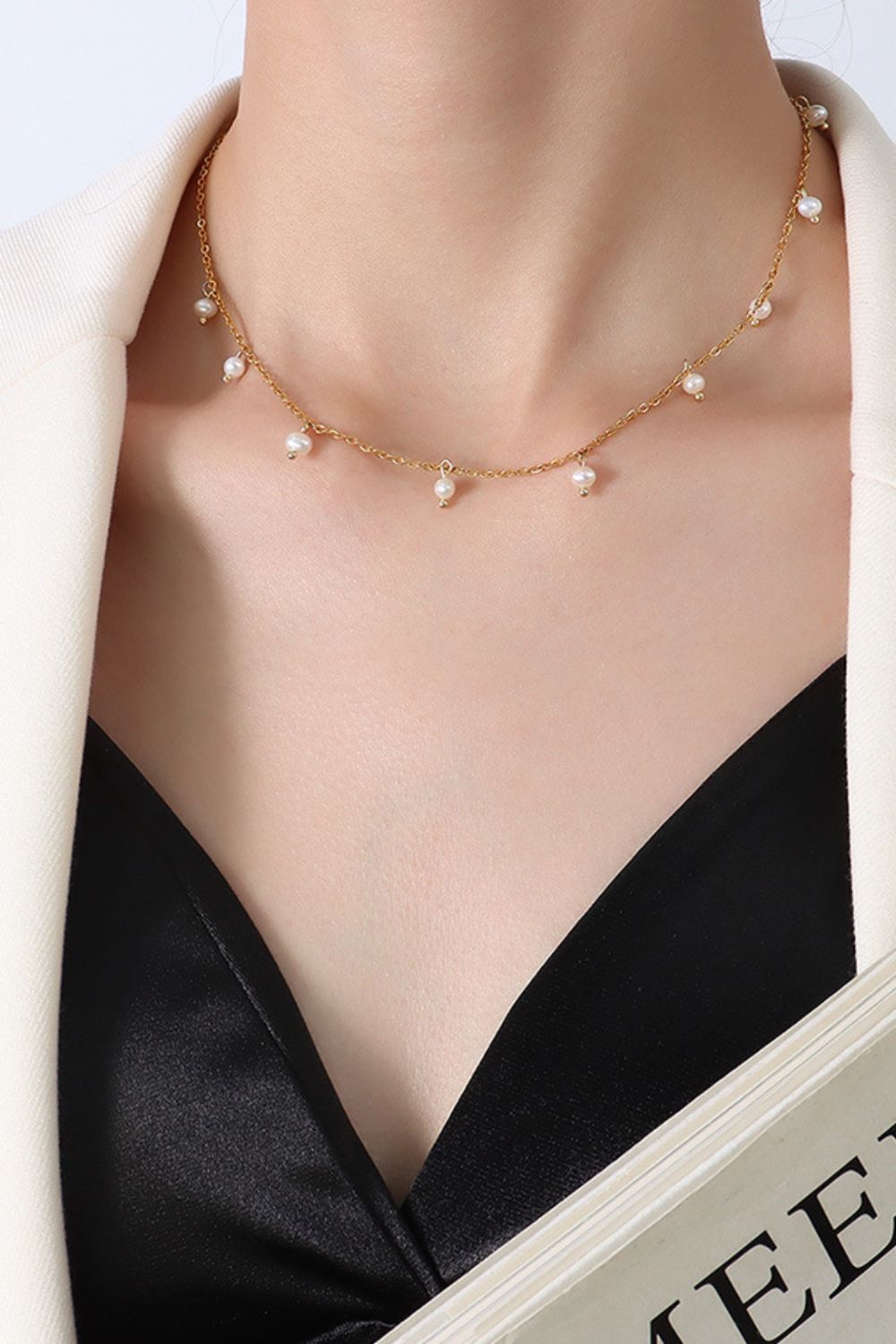 Elegant 118K Gold-Plated Chain Necklace - Minimalist Jewelry for Everyday & Special Occasions